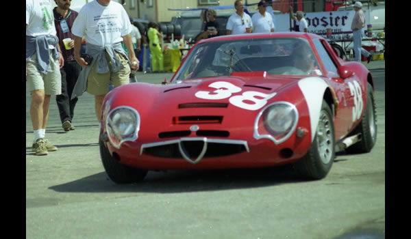 Alfa Romeo Giulia TZ2 Tubolare by Autodelta 1965-1966  front